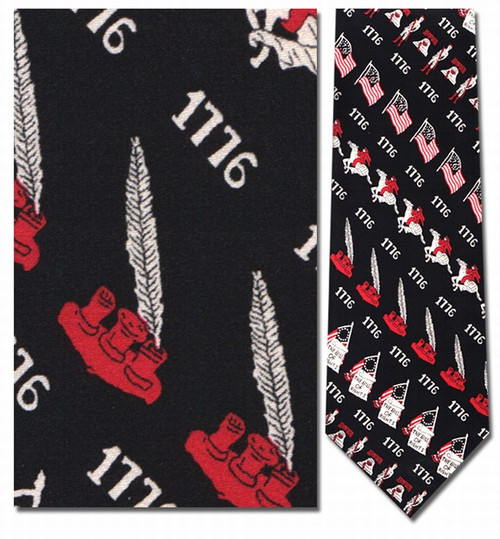 Bill of Rights 1776 Necktie - Museum Store Company Photo