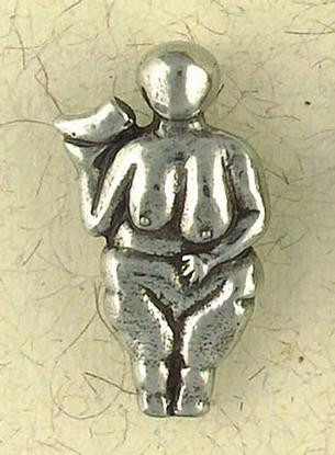 Venus of La Ussel Pendant on Cord : The Goddess Collection - Photo Museum Store Company