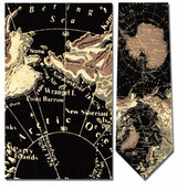 Antarctic Map Necktie - Museum Store Company Photo