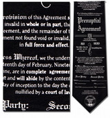 Prenuptial Agreement, Lawyer Necktie - Museum Store Company Photo