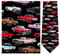 1950's Classic Cars - Retro Series Necktie - Museum Store Company Photo