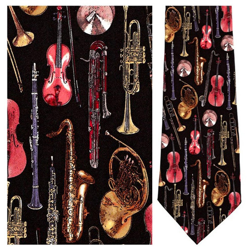 Orchestra - Retro Series Necktie - Museum Store Company Photo