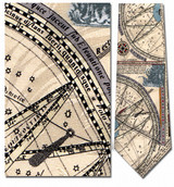 Nautical Map, C. 1742 Necktie - Museum Store Company Photo