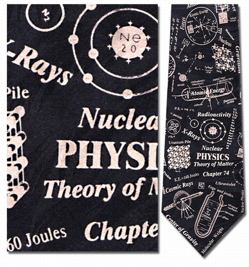 Nuclear Physics Necktie - Museum Store Company Photo