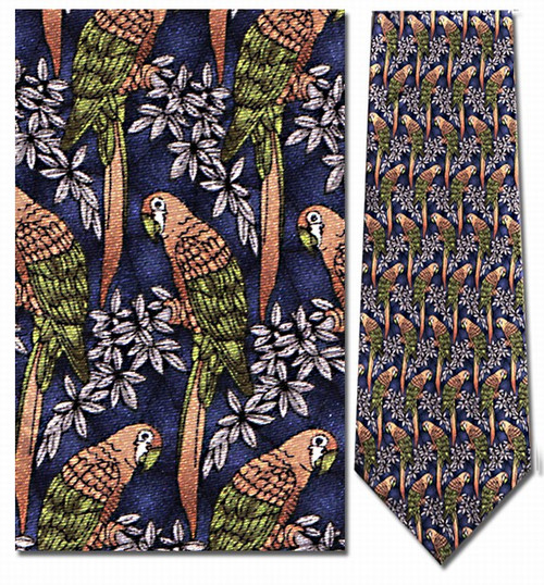 Stained Glass - Parrot Necktie - Museum Store Company Photo