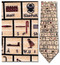 Hieroglyphics (symbols) Necktie - Museum Store Company Photo
