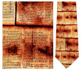 Dead Sea Scrolls Necktie - Museum Store Company Photo