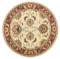 Agra - Beige / Burgundy Rug : Persian Tufted Collection - Photo Museum Store Company