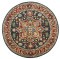 Heriz - Navy / Red Rug : Persian Tufted Collection - Photo Museum Store Company