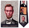 Abe Lincoln Portraits - Mort Kunstler Necktie - Museum Store Company Photo