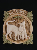 Welcome Cats Plaque -  - Museum Store Company Photo