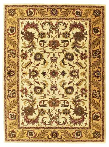 Kashan - Beige / Tan Rug : Persian Tufted Collection - Photo Museum Store Company