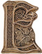 Manuscript Letter E - Illuminated Ancient Ornate Irish Manuscripts - Museum Store Company Photo