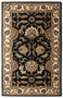 Agra - Black / Beige Rug : Persian Tufted Collection - Photo Museum Store Company