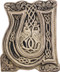 Manuscript Letter U - Illuminated Ancient Ornate Irish Manuscripts - Museum Store Company Photo