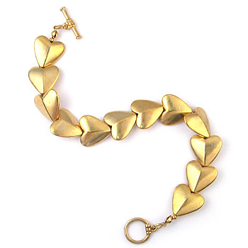 Bactrian Heart Bracelet with Toggle - Museum Shop Collection - Museum Company Photo