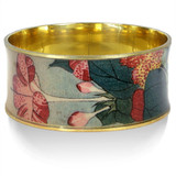 Hokusai Red Floral Bangle - Museum Shop Collection - Museum Company Photo