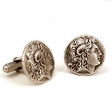 Alexander the Great cufflinks - Museum Shop Collection - Museum Company Photo