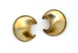 African Crescent Earrings - Museum Shop Collection - Museum Company Photo