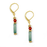 Cleopatra Aventurine Earrings - Museum Shop Collection - Museum Company Photo