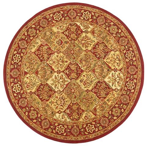 Baktarri - Red / Beige Rug : Persian Tufted Collection - Photo Museum Store Company