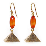 Pyramid Drop Earrings - Museum Shop Collection - Museum Company Photo
