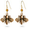 Napoleonic Bee Drop Earrings - Museum Shop Collection - Museum Company Photo