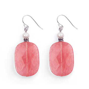 Rose Mist Earrings - Museum Shop Collection - Museum Company Photo