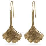 Gingko Leaf Earrings - Museum Shop Collection - Museum Company Photo