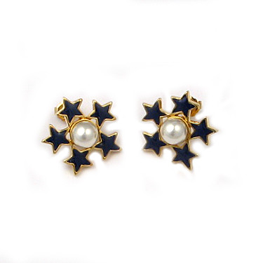 Stars of Freedom Clip Earrings - Museum Shop Collection - Museum Company Photo