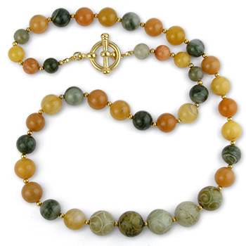 Jade Harvest Necklace - Museum Shop Collection - Museum Company Photo