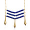 Egyptian "Teti" Necklace, lapis, 30" - Museum Shop Collection - Museum Company Photo
