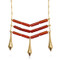 Egyptian "Teti" Necklace, carnelian, 30" - Museum Shop Collection - Museum Company Photo