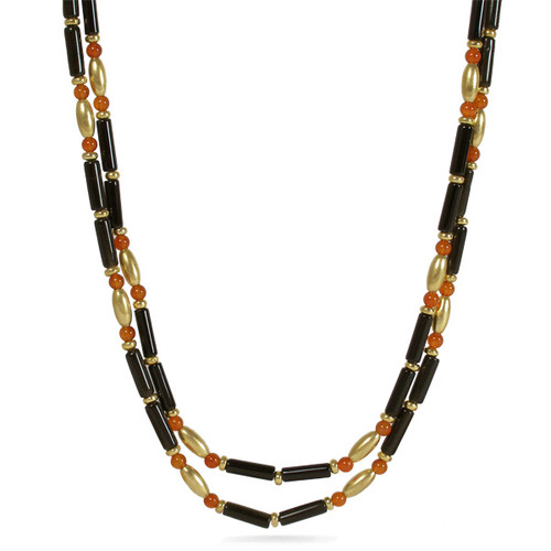 Tigris Necklace, Double Strand - Museum Shop Collection - Museum Company Photo