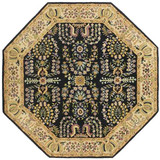 Sarouk - Black / Beige Rug : Persian Tufted Collection - Photo Museum Store Company