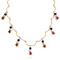 Red Star & Pearl Drop Necklace with lapis - Museum Shop Collection - Museum Company Photo