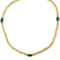 Pre-Columbian Gold with Emerald Necklace - Museum Shop Collection - Museum Company Photo