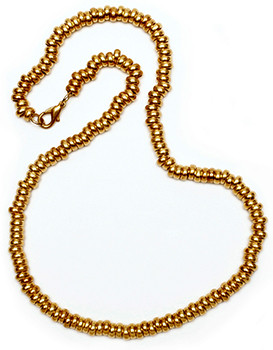 Annular Gold Bead Necklace, 24" - Museum Shop Collection - Museum Company Photo