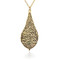 Calligraphy Leaf Pendant - Museum Shop Collection - Museum Company Photo