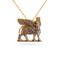 Lamassu Winged Bull Pendant - Museum Shop Collection - Museum Company Photo