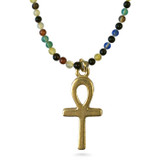Ankh Charm on petit agate - Museum Shop Collection - Museum Company Photo