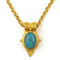 Egyptian Revival Pendant w/Turquoise - Museum Shop Collection - Museum Company Photo