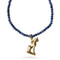 Cat Amulet on Petit sodalite beads - Museum Shop Collection - Museum Company Photo