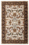 Isphan - Ivory / Wine Rug : Persian Tufted Collection - Photo Museum Store Company