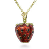 Strawberry Egg Pendant - Museum Shop Collection - Museum Company Photo