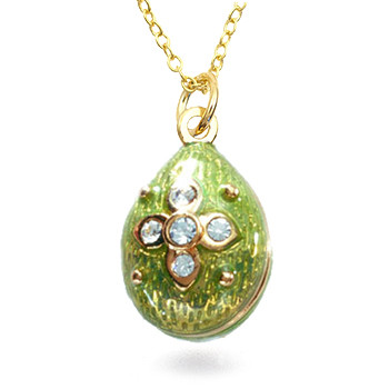 Imperial Peridot Star Egg Pendant - Museum Shop Collection - Museum Company Photo