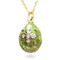 Imperial Peridot Star Egg Pendant - Museum Shop Collection - Museum Company Photo