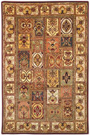 Qum - Multi / Beige Rug : Persian Tufted Collection - Photo Museum Store Company