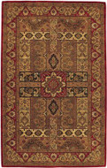 Ashton - Brick / Burgundy Rug : Persian Tufted Collection - Photo Museum Store Company