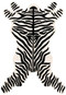 Zebra Design Rug : Contemporary Tufted Collection - Photo Museum Store Company